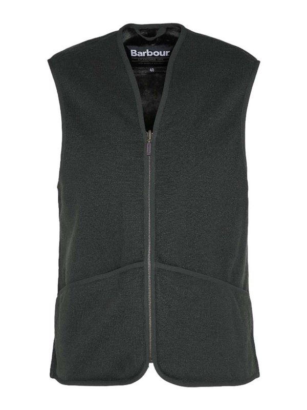 BARBOUR: Chalecos - Chaleco - Verde Claro