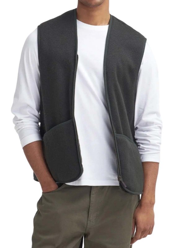 BARBOUR: Chalecos online - Chaleco - Verde Claro