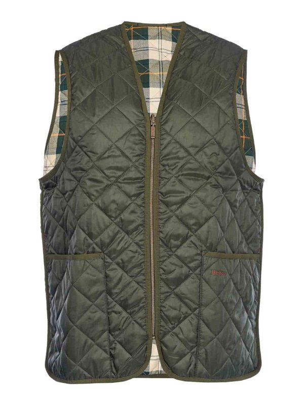 BARBOUR: Chalecos - Chaleco - Verde