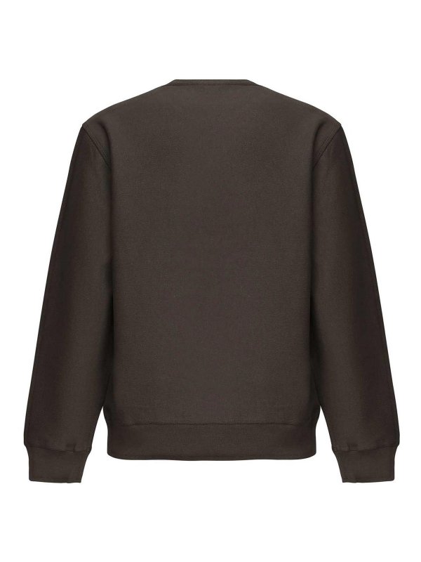 BURBERRY: Sweatshirts & Pulls online - Sweat-Shirts - Gris Foncé
