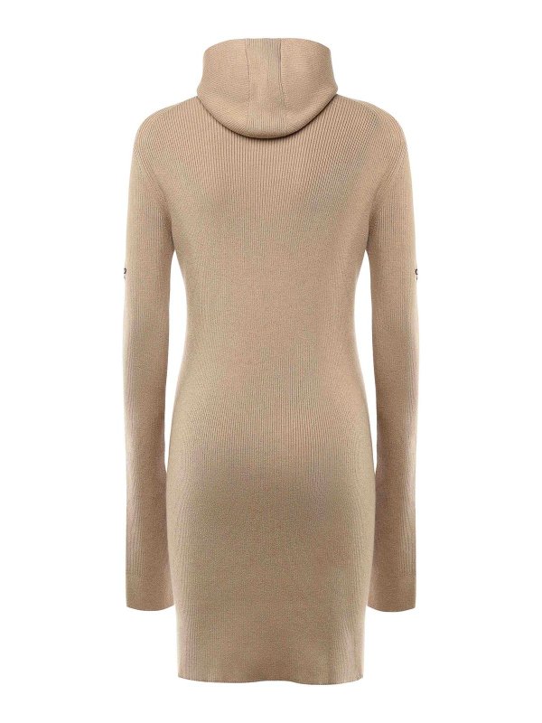 FENDI: short dresses online - Wool And Silk Dress