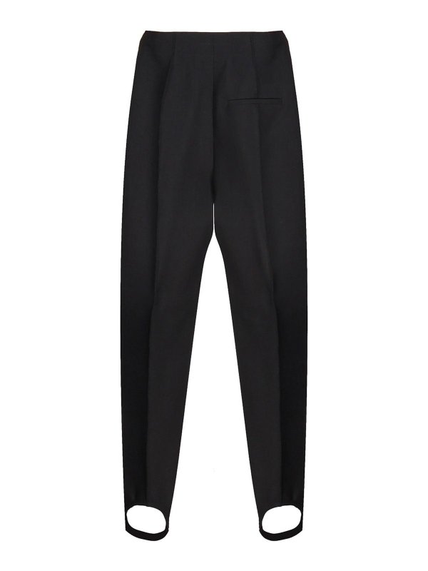 BOTTEGA VENETA: Trousers Shorts online - Structured Cotton Stirrup Trousers