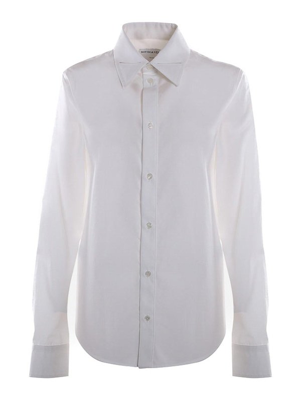BOTTEGA VENETA: Camisas - Camisa - Blanco