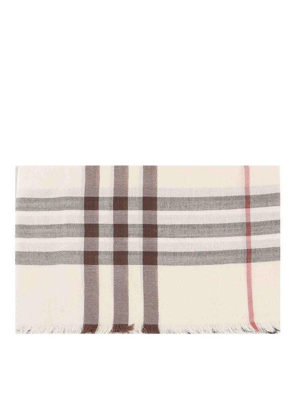 BURBERRY: Stoles & Shawls - Foulard Check