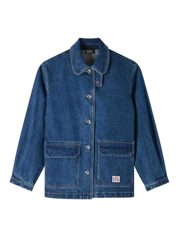 A.P.C.: Hemden - Hemd - Jeansblau