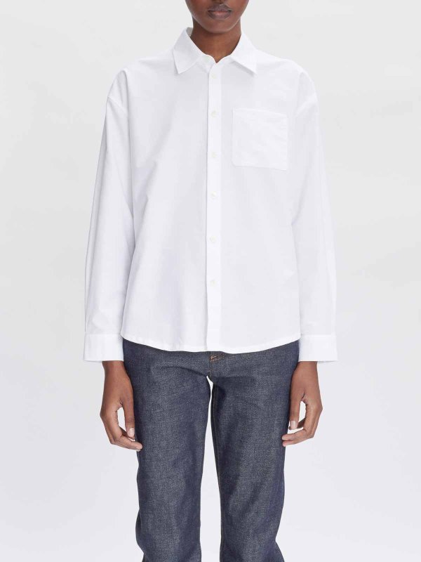 The Best Shops A.P.C.: Boyfriend - Boyfriend Jeans - Weiß