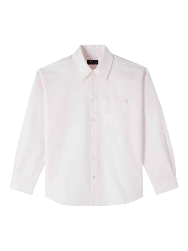 A.P.C.: Chemises - Jean Boyfriend - Rose