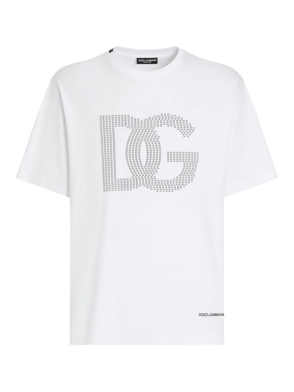 DOLCE & GABBANA: T-shirts - T-Shirt - Blanc