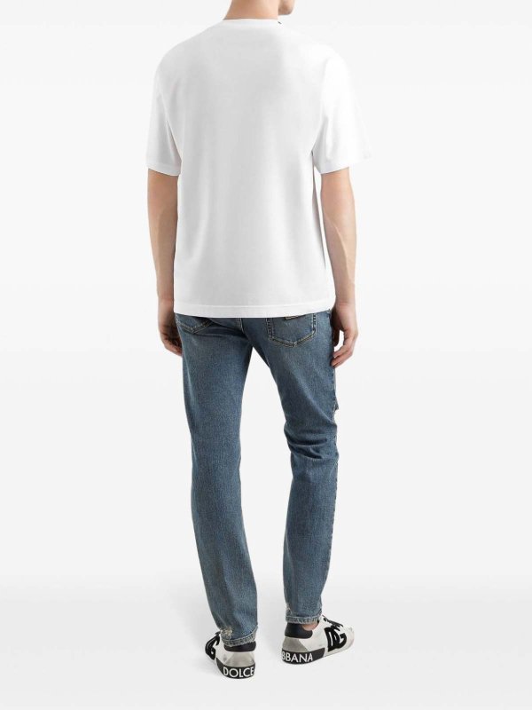 The Best Shops DOLCE & GABBANA: T-shirts - T-Shirt - Blanc