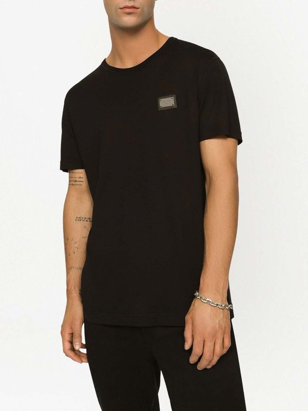 DOLCE & GABBANA: T-shirts online - T-Shirt - Schwarz