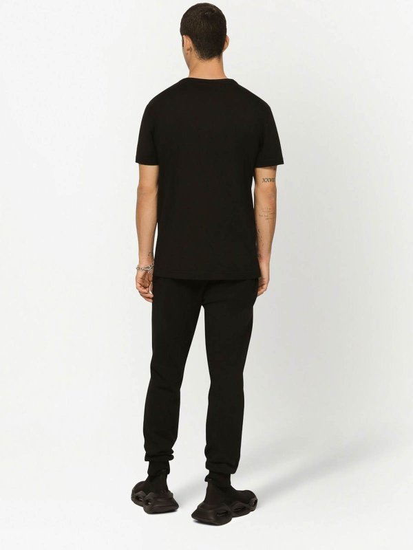 The Best Shops DOLCE & GABBANA: T-shirts - T-Shirt - Schwarz