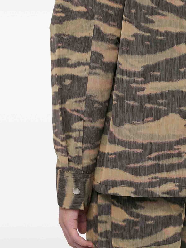 JIL SANDER: Chemises online - Chemise - Vert