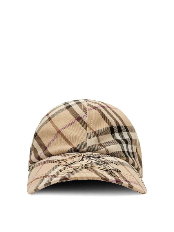 BURBERRY: Hüte - Hut - Weiß