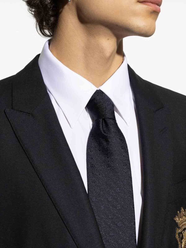 The Best Shops DOLCE & GABBANA: Corbatas y pajaritas - Corbata - Azul