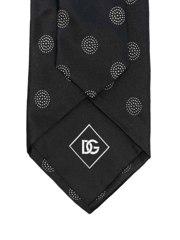 DOLCE & GABBANA: Corbatas y pajaritas online - Corbata - Negro