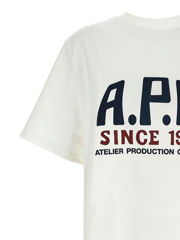 The Best Shops A.P.C.: Camisetas - Camiseta - Blanco