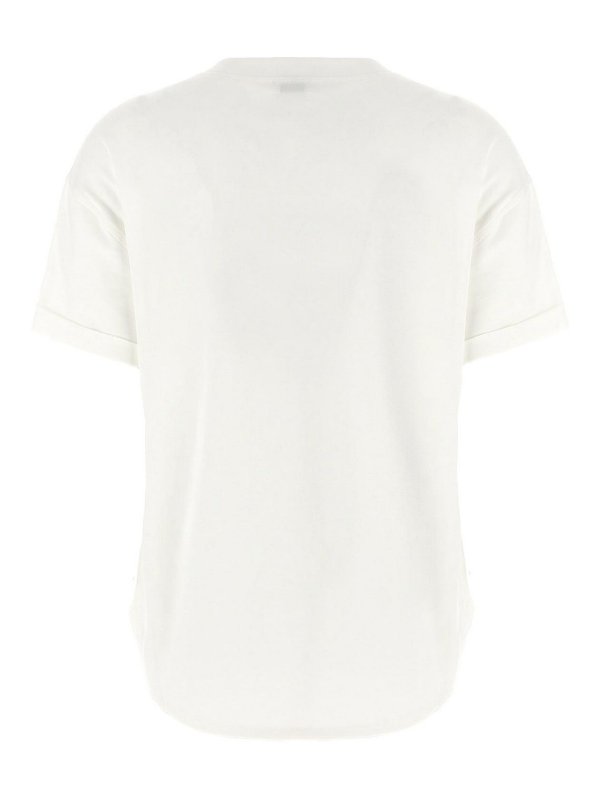 BRUNELLO CUCINELLI: T-shirts online - T-Shirt - Weiß