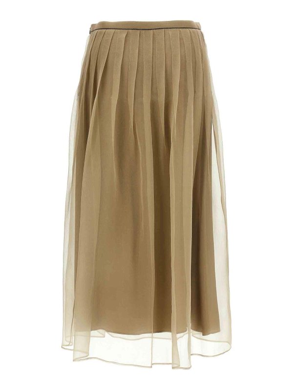 BRUNELLO CUCINELLI: Knee length skirts & Midi online - Tulle Skirt