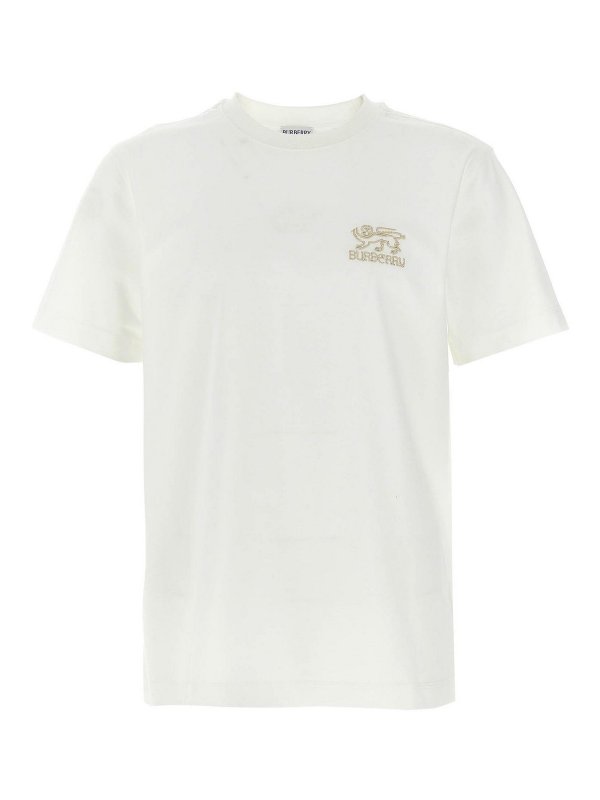 BURBERRY: T-shirts - T-Shirt - Weiß