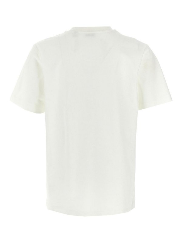 Tシャツ・カットソー Burberry SS25 Shirts (8104072) Burberry logo-print Cotton T-shirt | White | FARFETCH