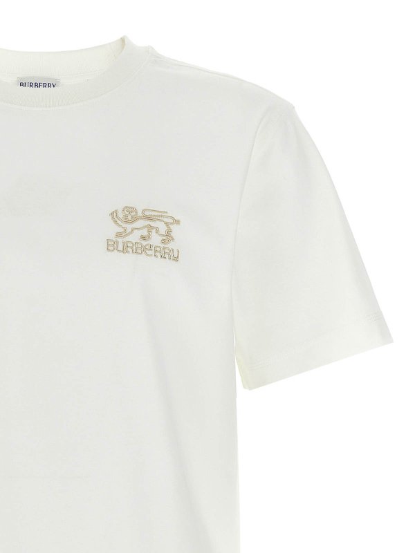 The Best Shops BURBERRY: T-shirts - T-Shirt - Weiß