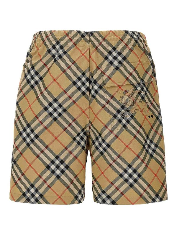 BURBERRY: pantaloni shorts online - Bermuda a quadri