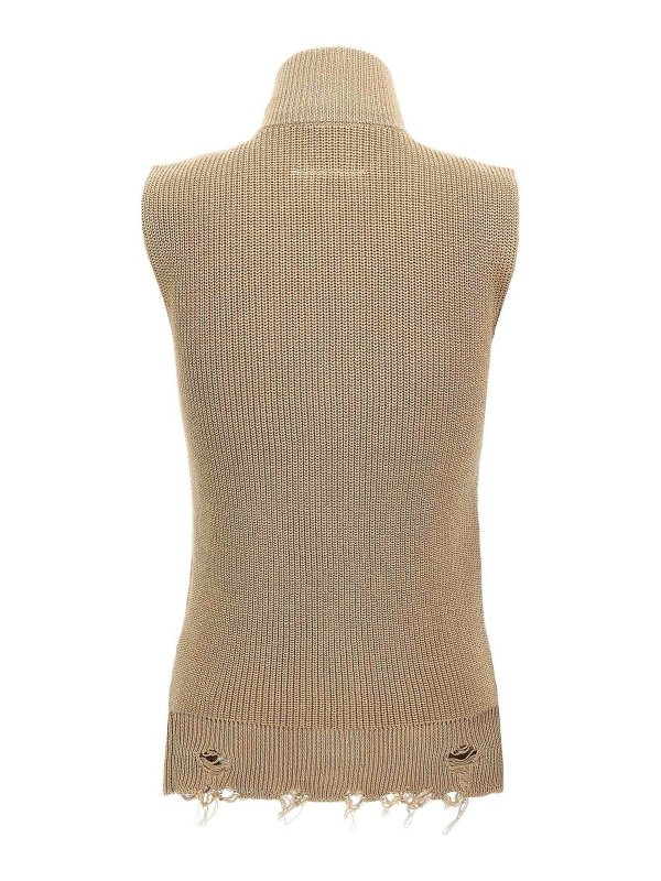 MM6 MAISON MARGIELA: Gilets tricot online - Gilet - Numeric Signature Mm6