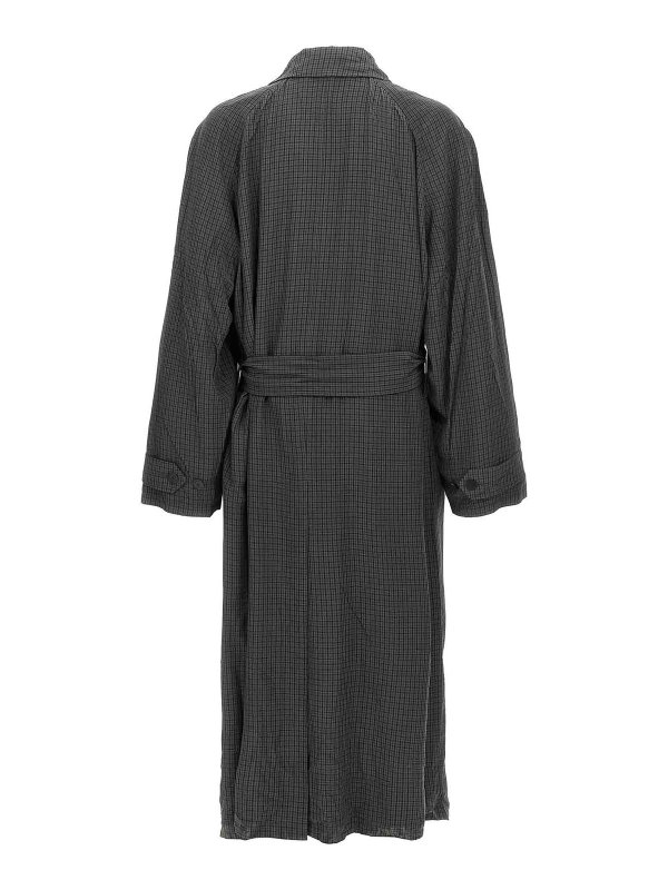 BALENCIAGA: Kurze Mäntel online - Kurzer Mantel - Grau