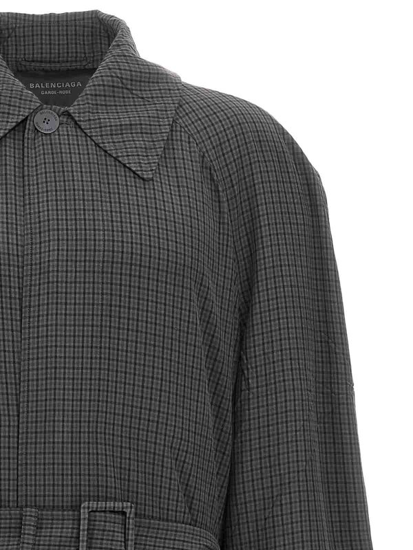The Best Shops BALENCIAGA: Kurze Mäntel - Kurzer Mantel - Grau