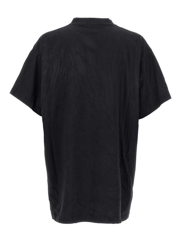 BALENCIAGA: T-shirts online - T-Shirt - Weiß