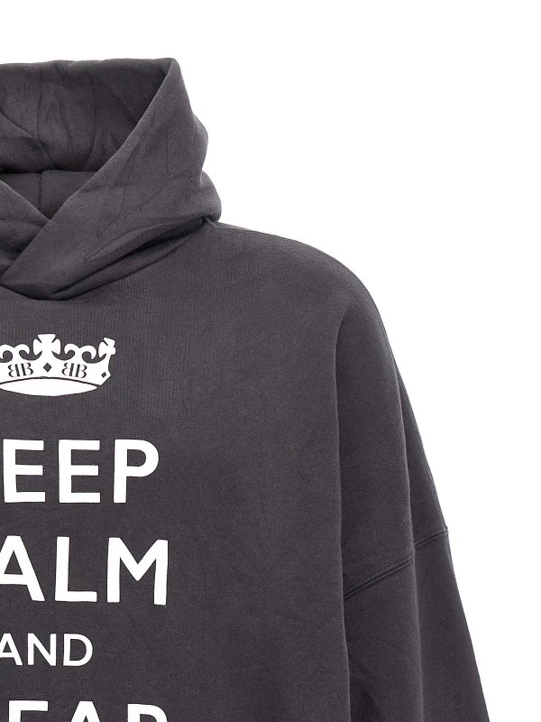 The Best Shops BALENCIAGA: Sweatshirts und Pullover - Sweatshirt - Weiß