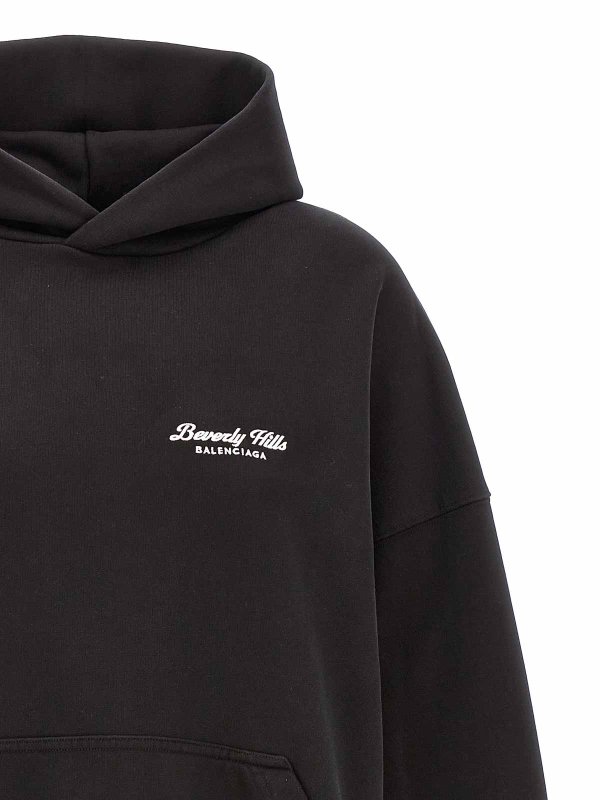 The Best Shops BALENCIAGA: Sweatshirts und Pullover - Sweatshirt - Weiß
