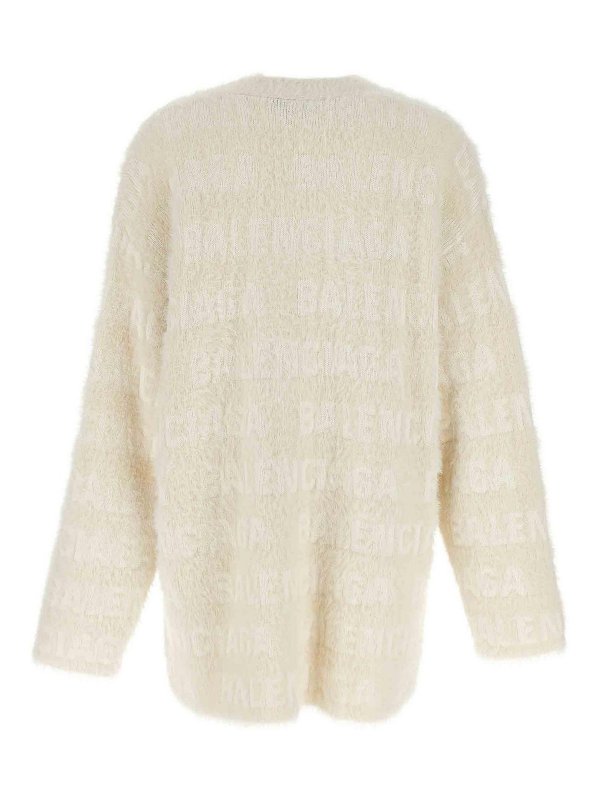 BALENCIAGA: カーディガン online - カーディガン - ベージュ