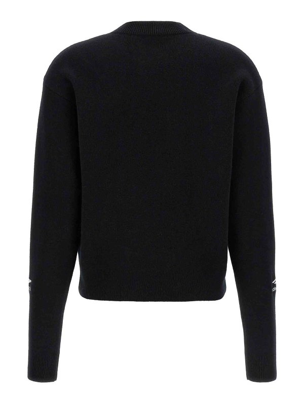 BALENCIAGA: クルーネック online - クルーネック - 黒