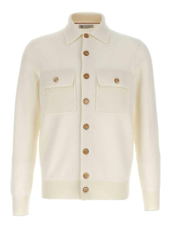 BRUNELLO CUCINELLI: cardigans - Cashmere Cardigan