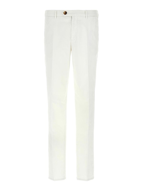 BRUNELLO CUCINELLI: straight leg jeans - Chinos