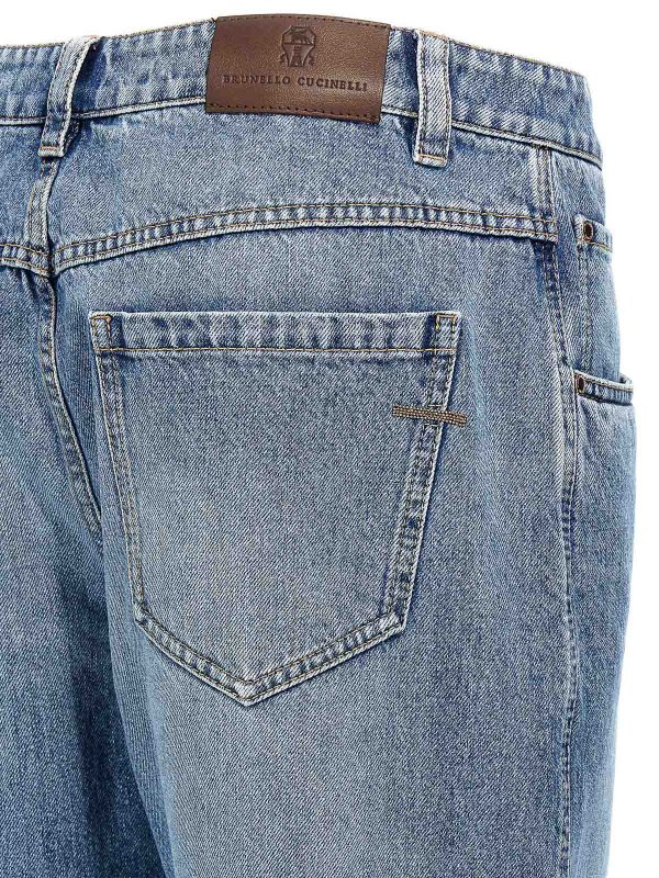 Bootcut Jeans - Blau shop online: BRUNELLO CUCINELLI