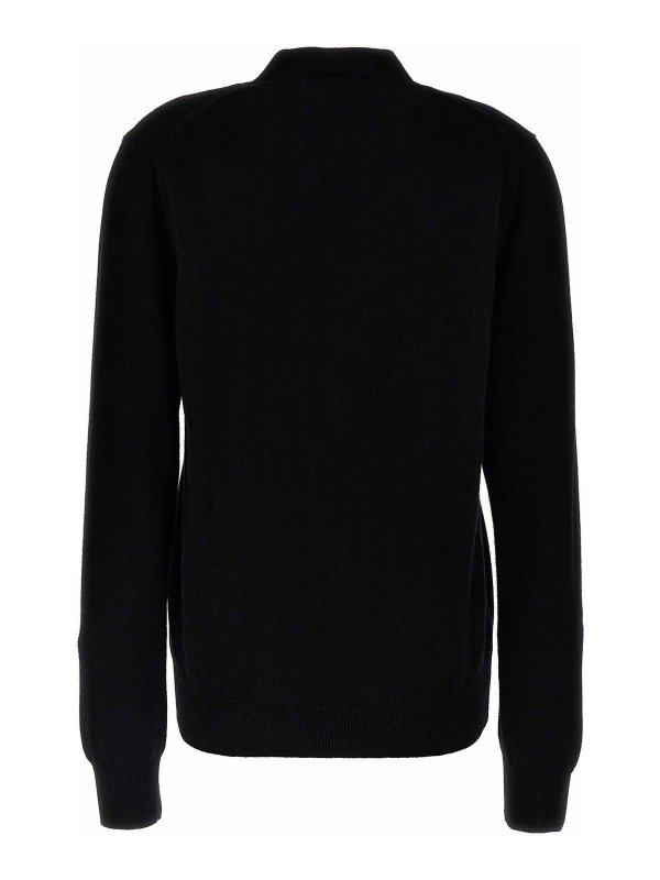Comme des Garçons Play: cardigans online - Wool Cardigan