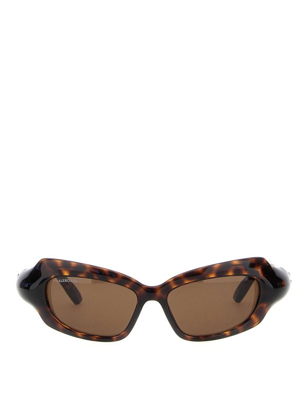 BALENCIAGA: occhiali da sole - Palazzo Rectangle Sunglasses