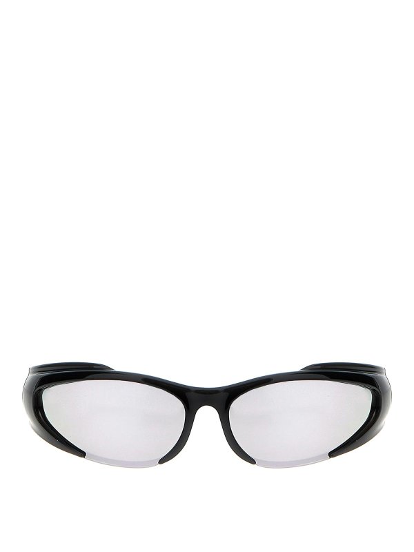 BALENCIAGA: sunglasses - Reverse Xpander Rectangle Sunglasses