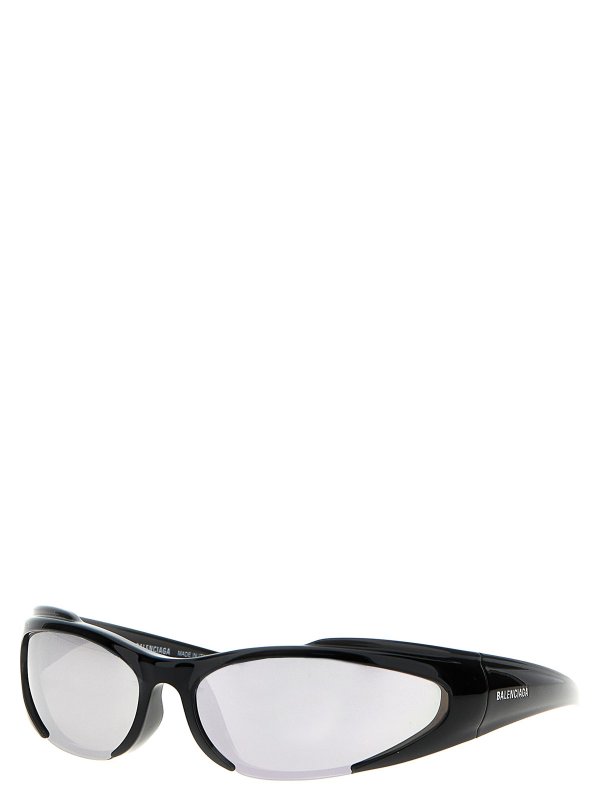 The Best Shops BALENCIAGA: sunglasses - Reverse Xpander Rectangle Sunglasses