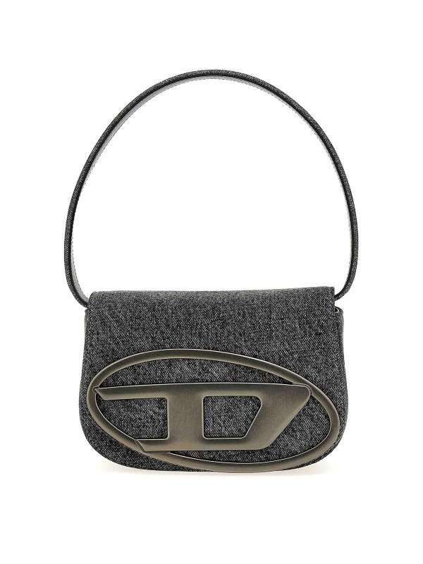 DIESEL: クロスボディバッグ - クロスボディバッグ - グレー