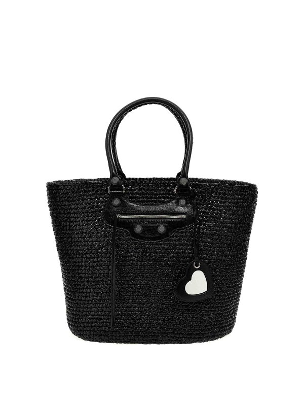 BALENCIAGA: クロスボディバッグ - クロスボディバッグ - 黒