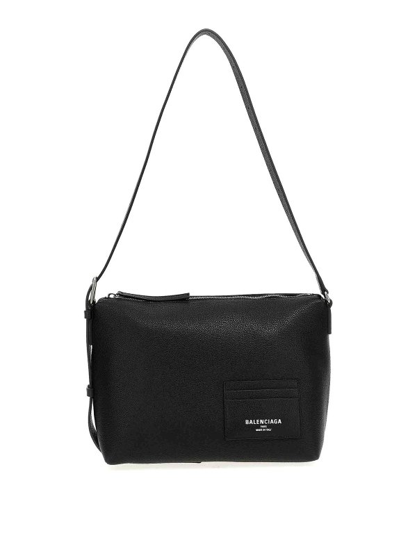 BALENCIAGA: クロスボディバッグ - クロスボディバッグ - 黒