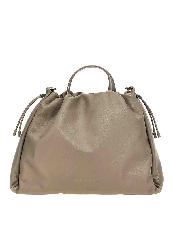 BRUNELLO CUCINELLI: totes bags - Mellow Handbag