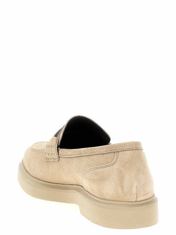 The Best Shops BRUNELLO CUCINELLI: Mokassins und Slippers - Mokassins - Beige