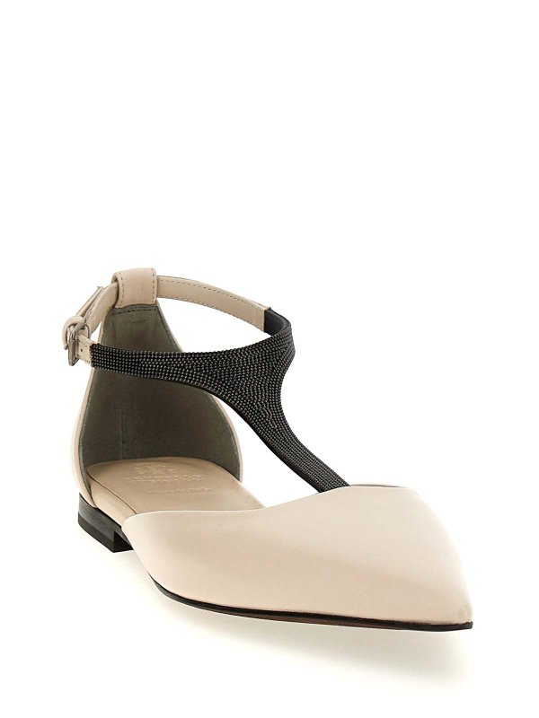 BRUNELLO CUCINELLI: Ballerinas online - Ballerinas - Beige