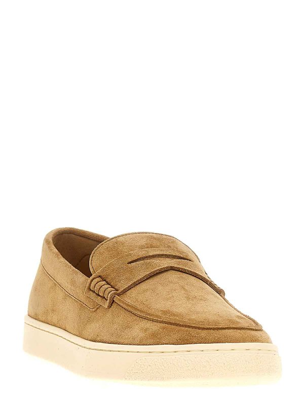 BRUNELLO CUCINELLI: Mocasines y Zapatillas online - Mocasines - Beis