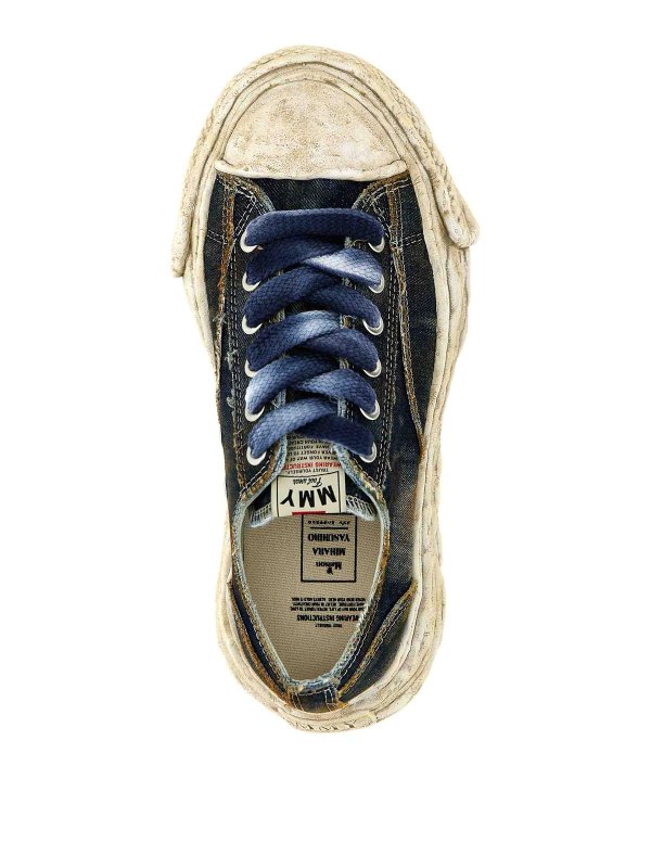 スニーカー - ブルー shop online: MAISON MIHARA YASUHIRO