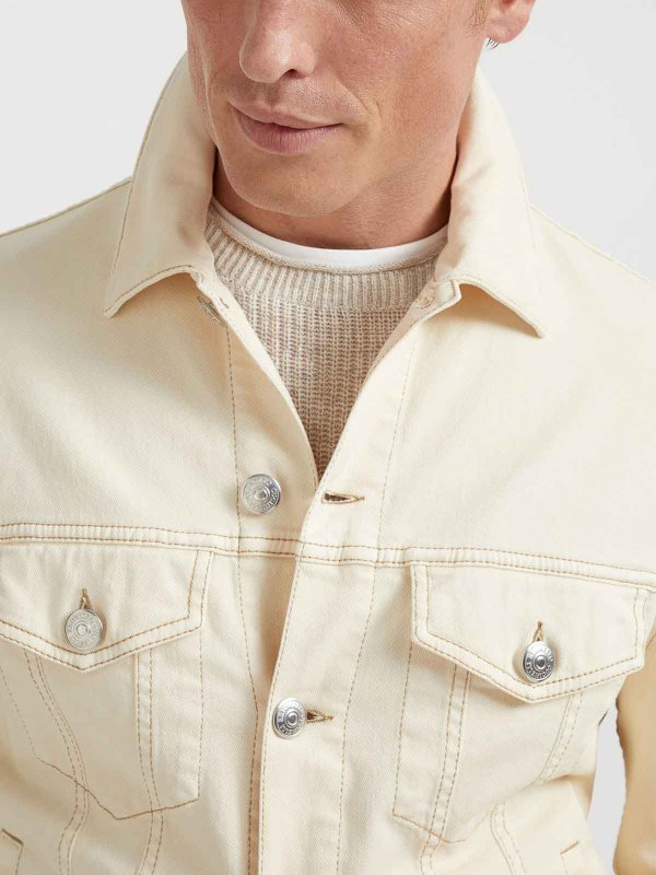 BRUNELLO CUCINELLI buy online Chaqueta Casual - Crema